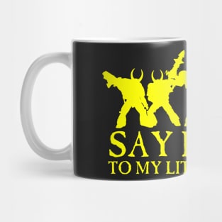 Say Hello to my Little Friends Chaos Gold Mug